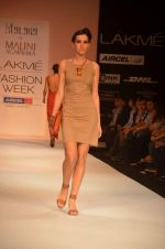 Model walk the ramp for Malini Agarwala Show at lakme fashion week 2012 Day 5 in Grand Hyatt, Mumbai on 6th March 2012 (51).JPG